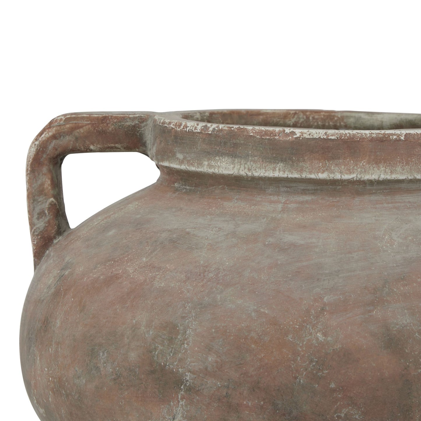 Large Terracotta Brown Pelike Pot