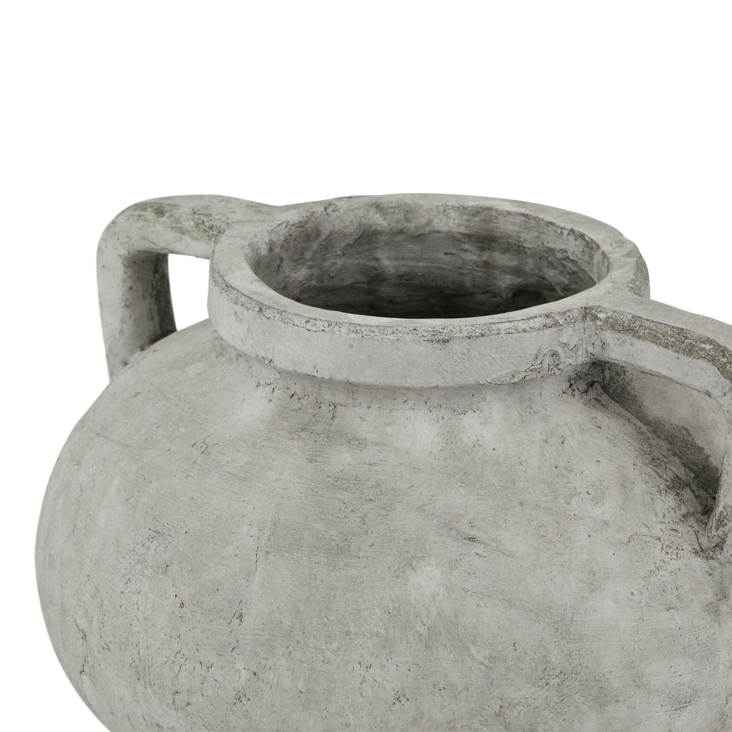 Stone Look Ceramic Pelike Pot Vase