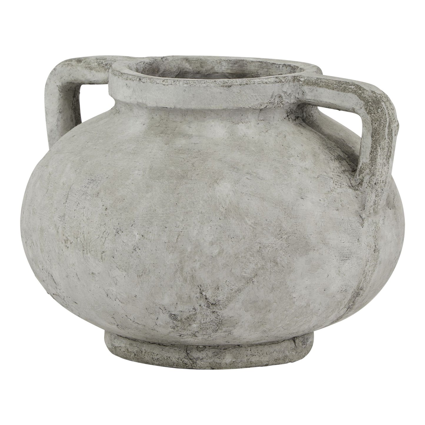 Stone Look Ceramic Pelike Pot Vase