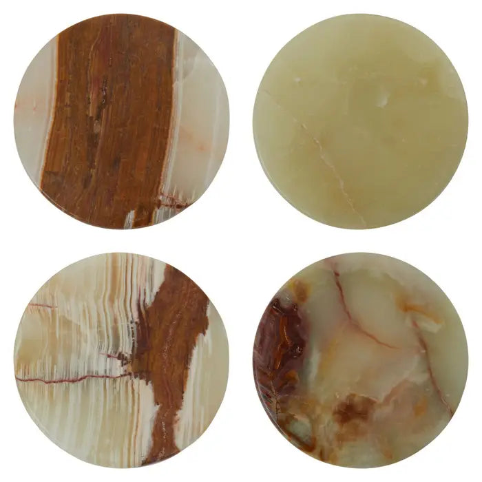 Onyx Set Of 4 Coasters