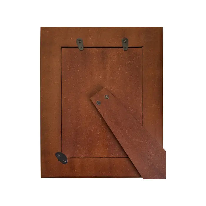 Cream & Wood Brown Photo Frame 5 x 7In