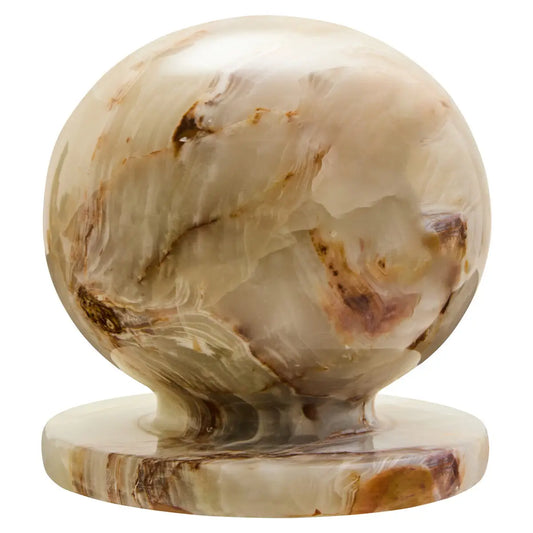 Green Onyx Ball Sculpture Ornament