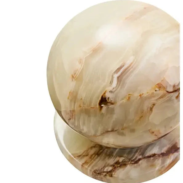 Green Onyx Ball Sculpture Ornament