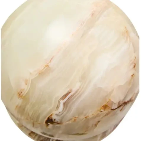 Green Onyx Ball Sculpture Ornament