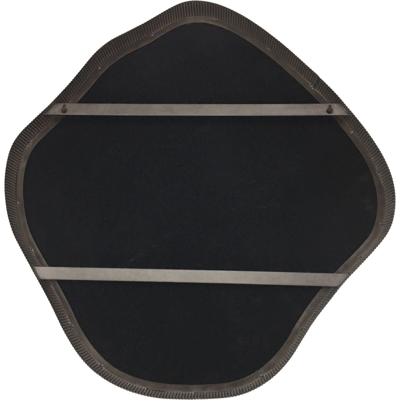 Corrugated Metal Framed Mirror | Small