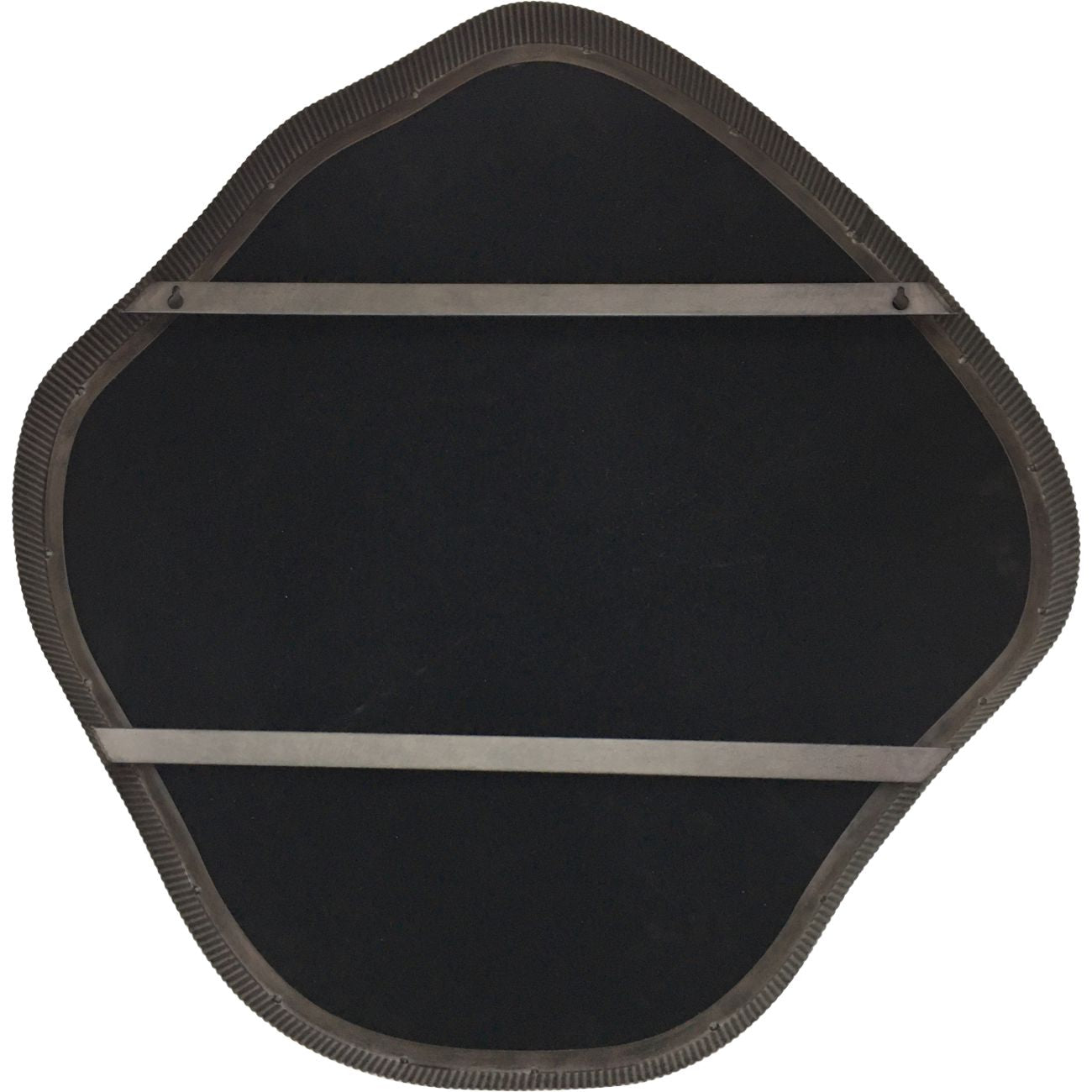 Corrugated Metal Framed Mirror | Large