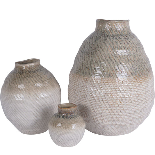Woven Ceramic Vase | Extra Large