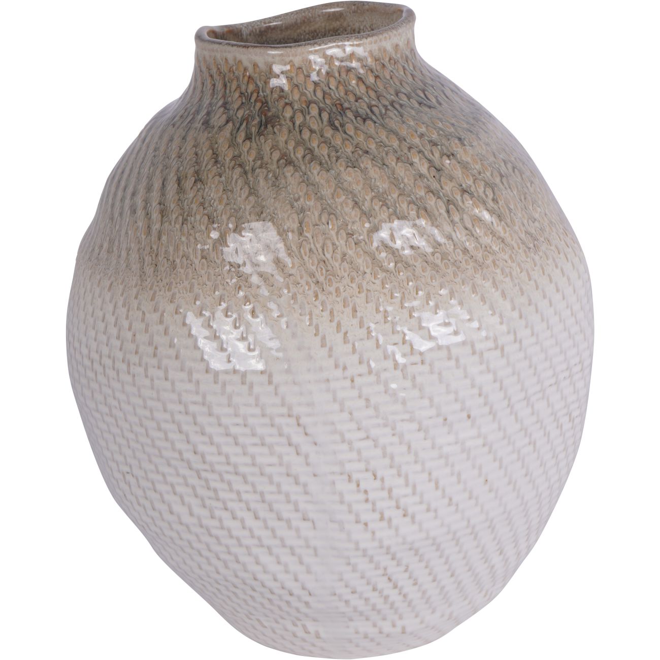 Woven Ceramic Vase | Large