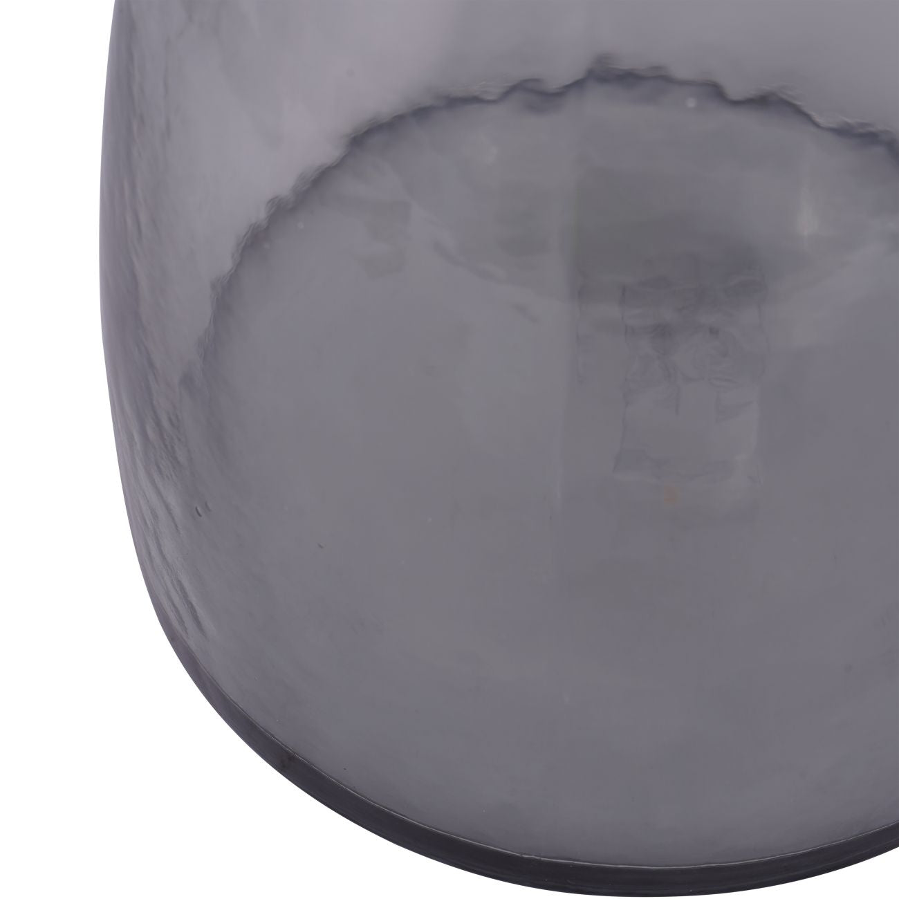 Smoked Glass Bottle Vase | Small