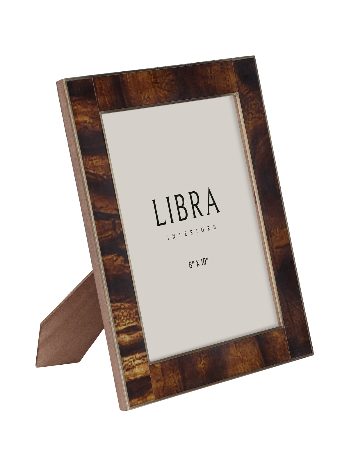 Luxury Brown Resin Photo Frame 5x7