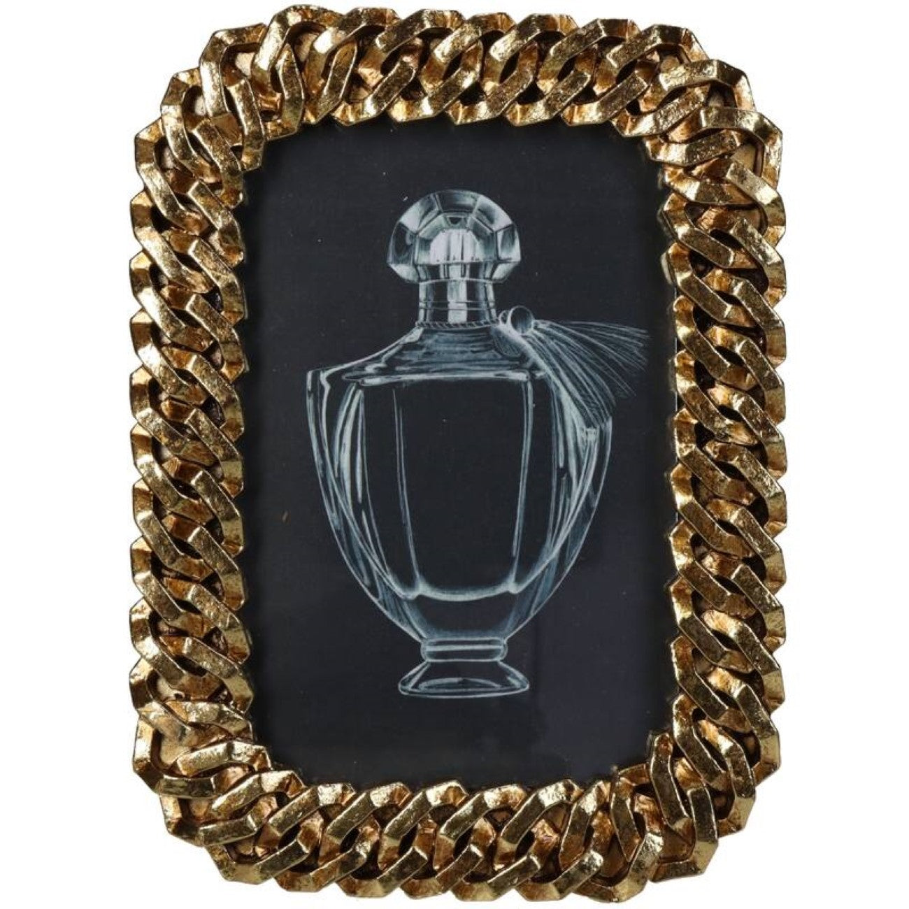 Gold Chain Photo Frame 4x6cm