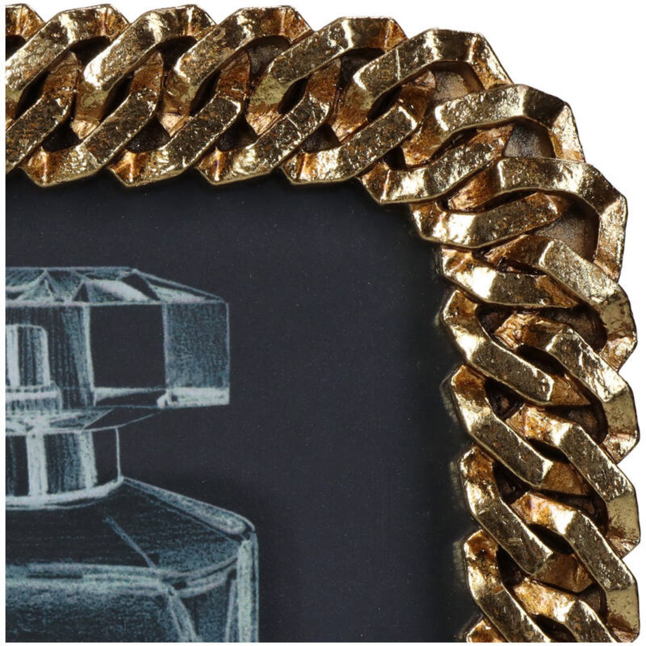 Gold Chain Photo Frame 5x7cm