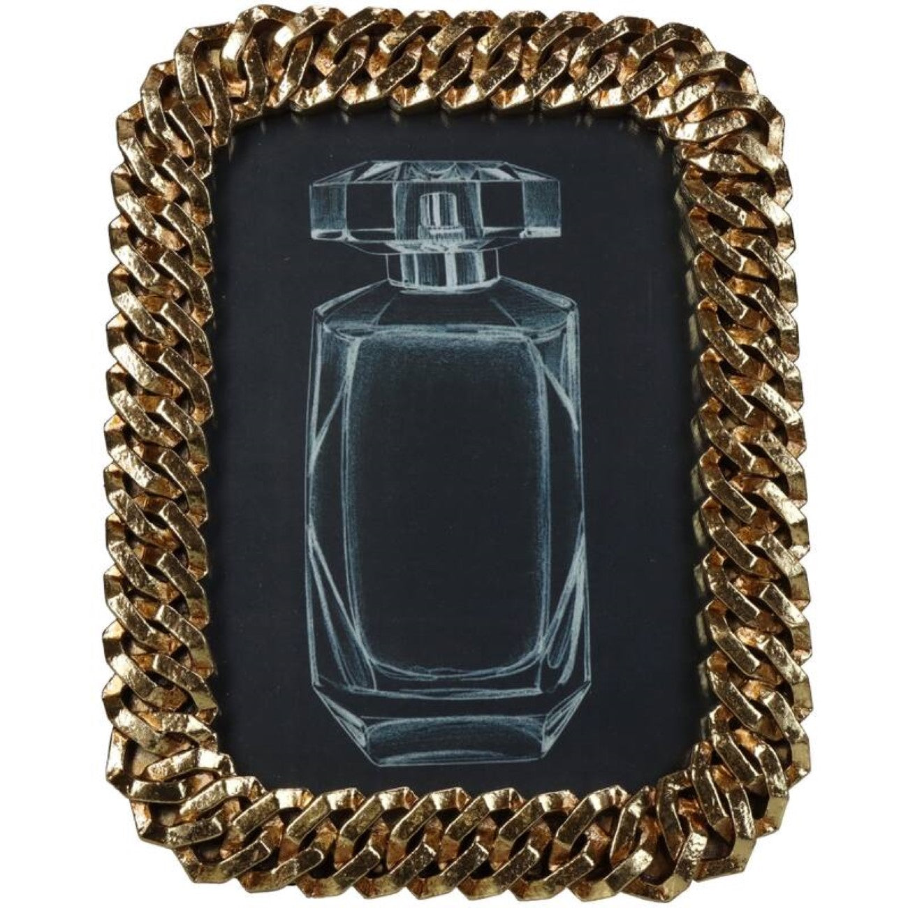 Gold Chain Photo Frame 5x7cm