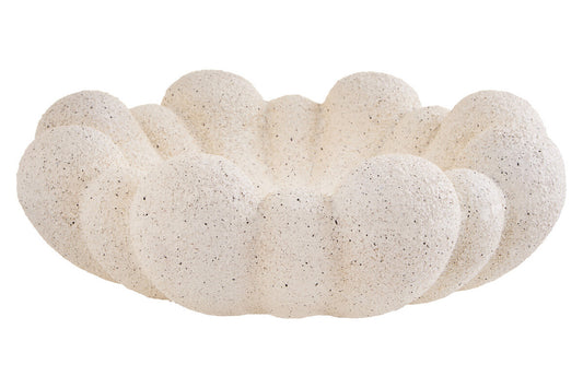 Cream Bubble Design Bowl