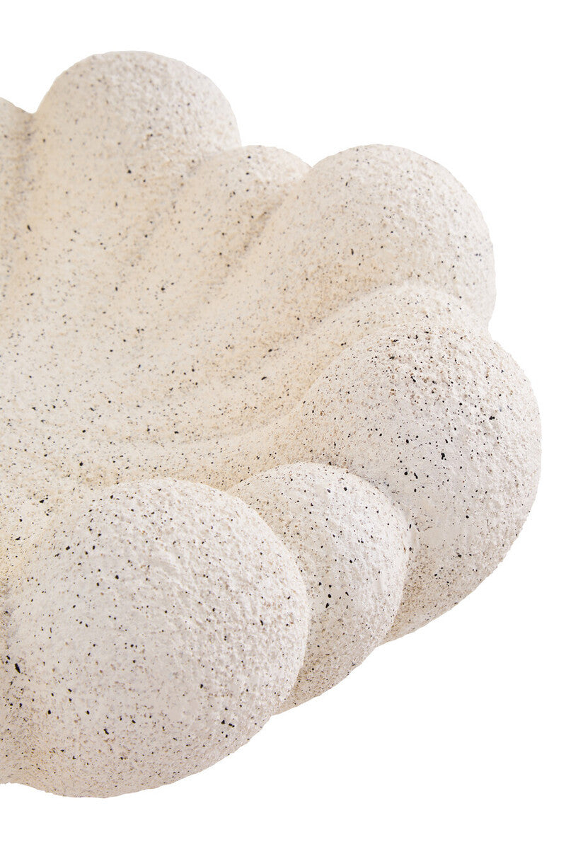 Cream Bubble Design Bowl