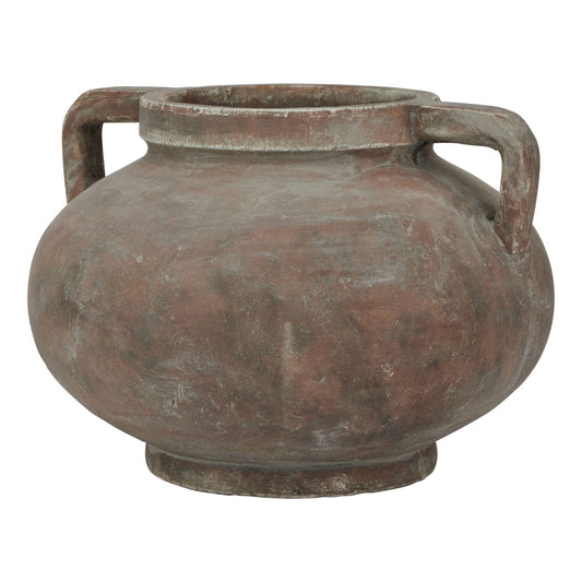 Large Terracotta Brown Pelike Pot