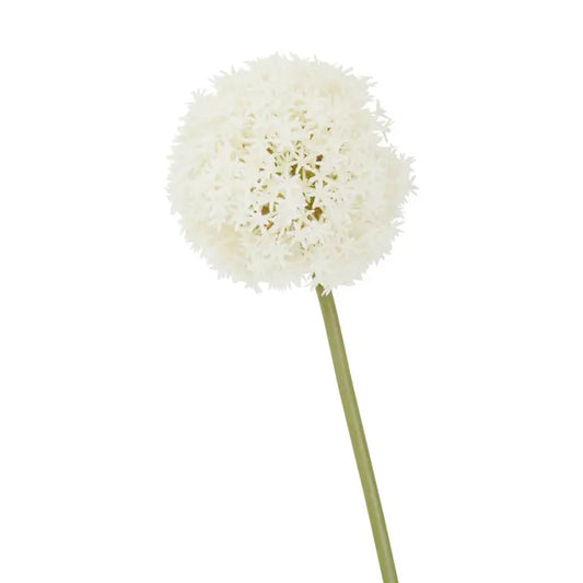 Ivory Allium Artificial Flower Stem