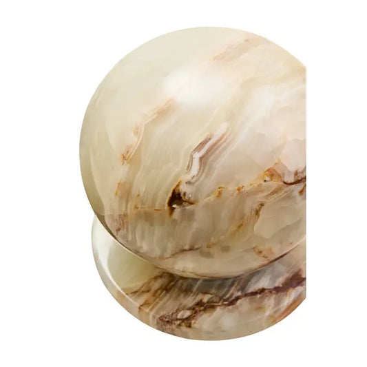 Green Onyx Ball Sculpture Ornament