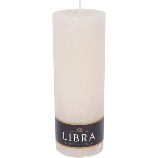 Natural Rustica Pillar Candle | Large 7x19cm