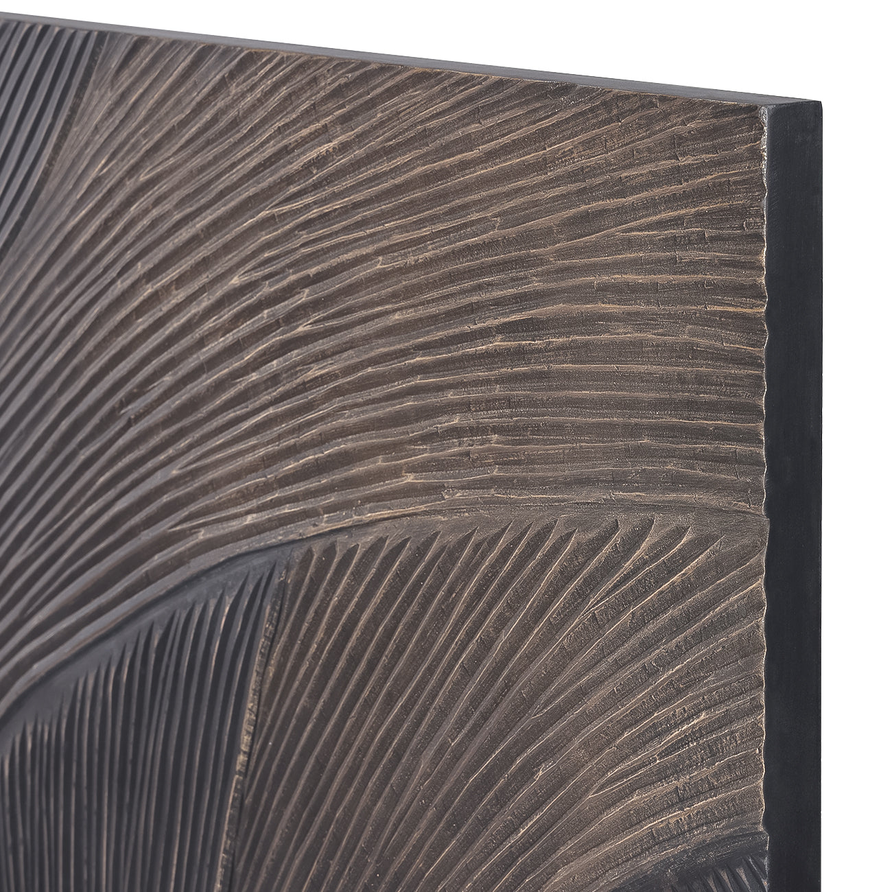 Golden Wave Textured Wall Art 120x120cm