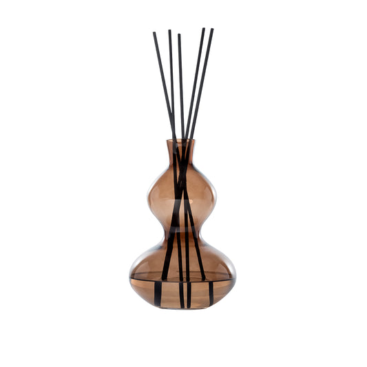Amber Glass Reed Diffuser Palo Santo, Amyris & Clove