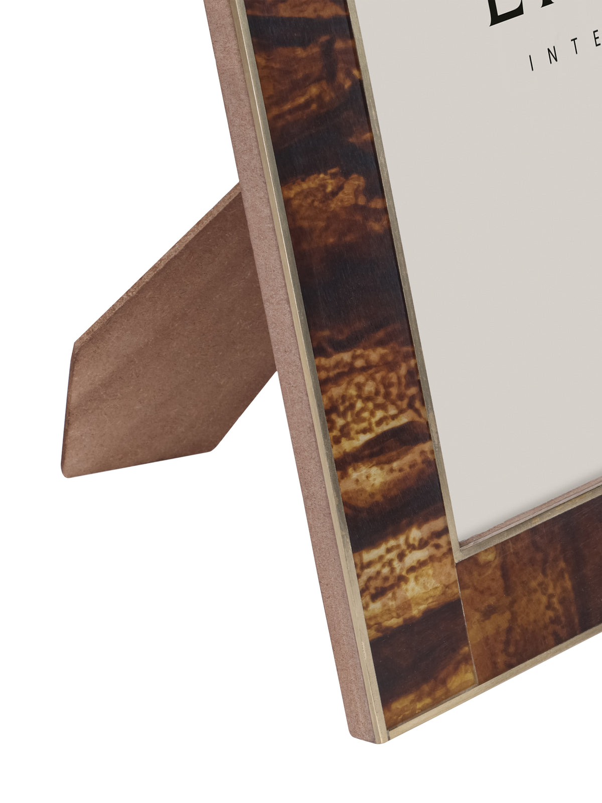 Luxury Brown Resin Photo Frame 5x7