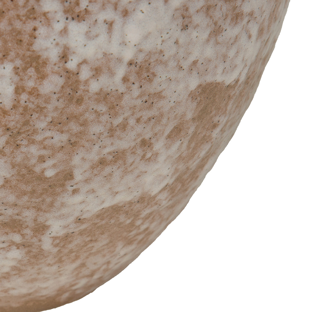 Antique Taupe Reactive Glaze Vase | Large