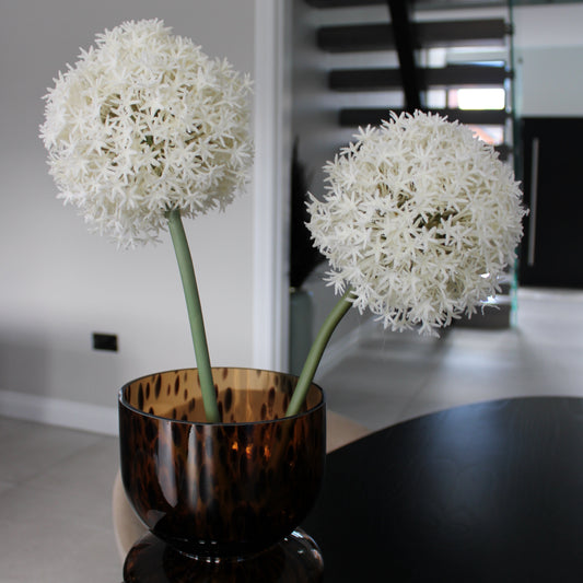 Ivory Allium Artificial Flower Stem