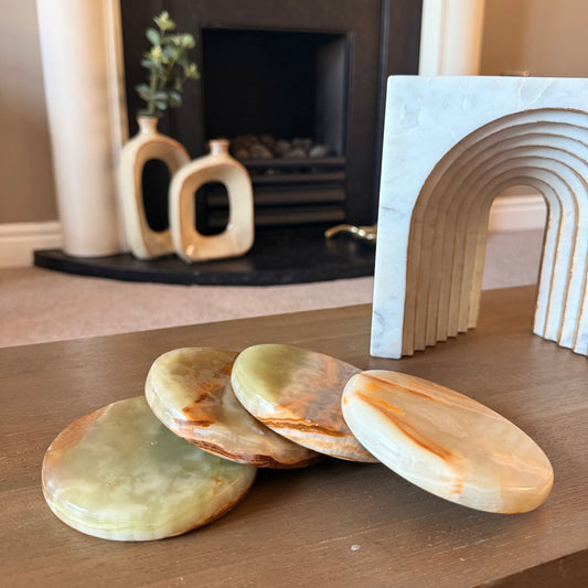 Onyx Set Of 4 Coasters